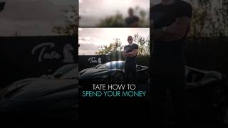 Andrew Tate shares how to spend your money