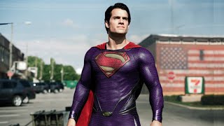 How would Superman look in an alternate Purple Suit