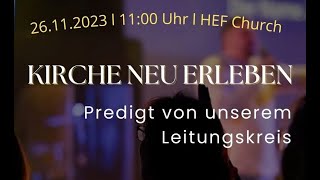 Kirche neu erleben I Leitungskreis