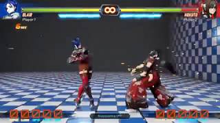 Random Blair Combo - Fighting EX Layer