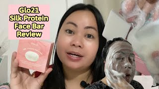 Skin Whitening Soap - Glo21 Protein Silk Bar Review #skincareproducts