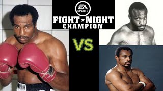 Earnie Shavers vs Dwight Muhammad Qawi and Ken Norton FIGHT NIGHT CHAMPION