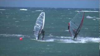 Slalom Training for Maui Race Series in 30 Knots