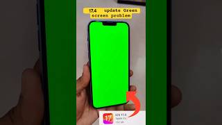 iOS 17.4 update live on iPhone 14 series 📵⚠️ | Green screen problem ?✅😱 | what’s new #shorts