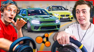 КАТАЕМСЯ НА РУЛЯХ в ОНЛАЙНЕ в BeamNG.drive (feat. Envy, Yoko1Max)