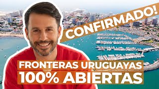 #CONFIRMADO #Fronteras Uruguayas #Abiertas para esta temporada!