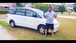 Toyota Tarago Previa Estima ATF and Filter Change Part 1