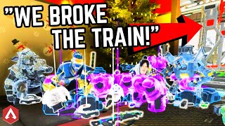 SHOP KEEPER BREAKS THE TRAIN AS SANTA In New Winter Express LTM! Apex Legends Funny Moments