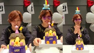 It is how Jiminnie celebrations his birthday (13.10.2022)