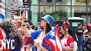 Behind The Scenes Of The Puerto Rican Parade / Party Over - Streets Of  Manhattan New York