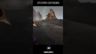 STUPID GEYSERS | SEA OF THIEVES #Shorts