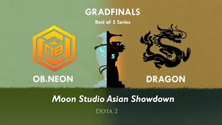 [ Dota2 LIVE ]  OB.NEON vs DRAGON | GRANDFINALS | BO5 | Moon Studio Asian Showdown