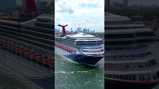 Carnival Sunrise Cruise Ship (Drone image) part II