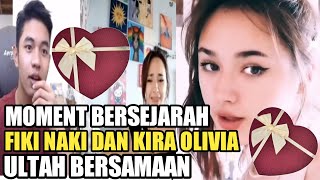 Hari Bersejarah Fiki Naki Kira Olivia Ultah Bersamaan || fiki naki ome tv terbaru