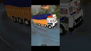 Eicher 🇮🇳 indian truck 🚚 on hill sub 4 sub please subscribe #bussimulatorindonesia #technogamerz