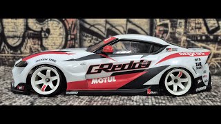 Ken Gushi's A90 Supra Replica RC Drift Car