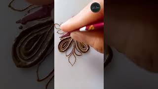 Fabulous 🤩 flower mehandi tutorial| #sd__henna #henna #art #shorts