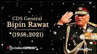 😭RIP😭CDS General Bipin Rawatand 11 other people on board IAFchopper died in Tamil Nadu chopper crash