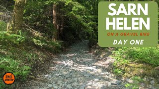 Sarn Helen On a Gravel Bike ~ Day 1 from Conwy to Mach & Overview