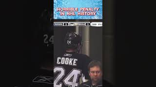 HORRIBLE Penalty EVER in The NHL History