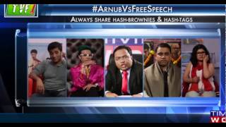 Arnub Vs. Free Speech : News-hour Qtiyapa 2