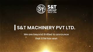 S&T Machinery pvt ltd coimbatore wins Intec Best Stall Award 2022 #intec #expo2022