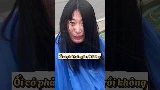 Thử thách đưa nhỏ bạn đi trải nghiệm cắt tóc đường phố #thuthach #funny #haihuoc #shorts