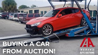 Buying a CHEAP Genesis Coupe 3.8 MANUAL From Auction!!