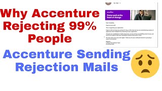 Accenture Rejecting 99%People 2022|Why Accenture Rejecting Candidates||TCS,Infosys new update Result