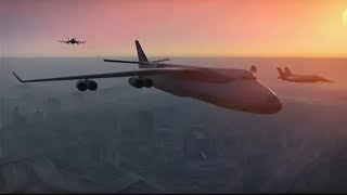 Grand Theft Auto V-Погружение на дно озера. Нашли затонувший самолёт [Cargo Plane].