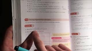 35  Trig, final comments Chapter 7 section 6 and 7 Edexcel Pure A Level