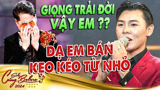 Solo Cùng Bolero 2024 Mùa 8👉Ngọc Sơn rơi lệ khi chàng trai BÁN KẸO KÉO TỪ NHỎ cất giọng hát trải đời