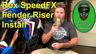 Rox Fender Riser Kit 2019 Honda Africa Twin