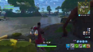 Fortnite New Triple threat Outfit Jumpshot gameplay