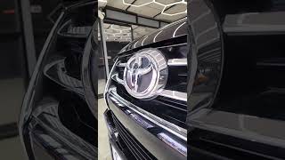 Toyota Fortuner... Readdy to ceramic coating #Black#fortuner #detailing #ppf #ytshorts