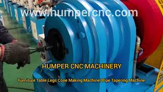 Furniture Table Legs Cone Making Machine|Pipe Tapering machine |Tube End Reducing Machine