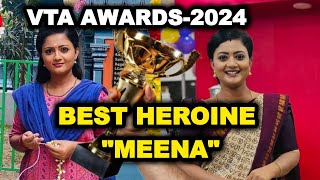 Best Heroine Meena from SA.. Gomathi Priya First award...Big surprise update..VTA AWARDS