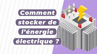 Comment stocker de l’énergie électrique ?