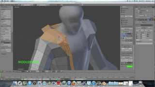 Blender 2.63 Advanced clothing creation Part 4