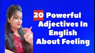 🔴INSTEAD OF SAYING VERY ❌ Use These ADJECTIVES For Sharing Your Feeling✅#english #vocabulary #video