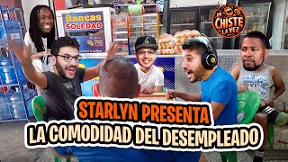 STARLYN PRESENTA LA COMODIDAD DEL DESEMPLEADO.... ESTA COMO LA MAMÁ DE YAILIN 😂| UN CHISTE A LA VEZ