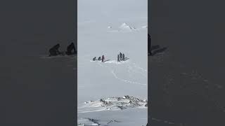 Glacier hike in Iceland! Snow angels #reykjavik #iceland #glacier