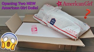 Opening Two New Retired American Girl Dolls!