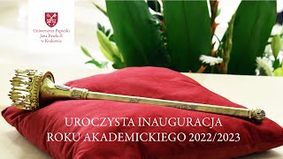 Inauguracja roku akademickiego UPJPII - Kraków 2022/2023 - Centrum Jana Pawła II