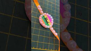 Rakhi making at home 🥰#trending #shorts #rakhi #paperrakhi #rakshabandhan #diy #art #ytshorts