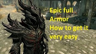 Skyrim Epic armor how to get