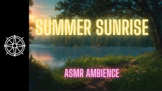 British Columbia Summer Sunrise - ASMR Ambience