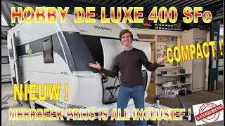 Hobby De Luxe 400 SFE €3839,= extra korting FULL OPTIONS 2024 !!! caravan review