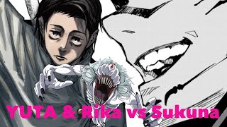 JJK Chapter 248 Fan Animation - Yuta & Rika vs Sukuna Raw Animation