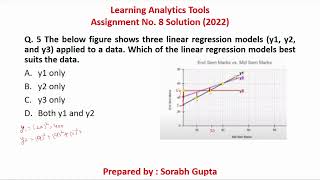 NPTEL-Learning Analytics Tools- Assignment-8 Solution (Previous Year July-October, 2022)